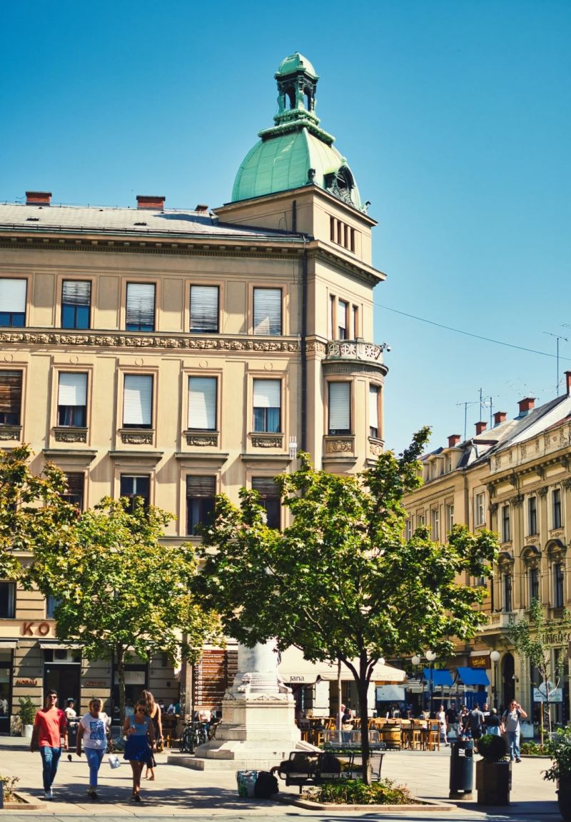 Trg Petra Preradovića - rujan 2025. godine